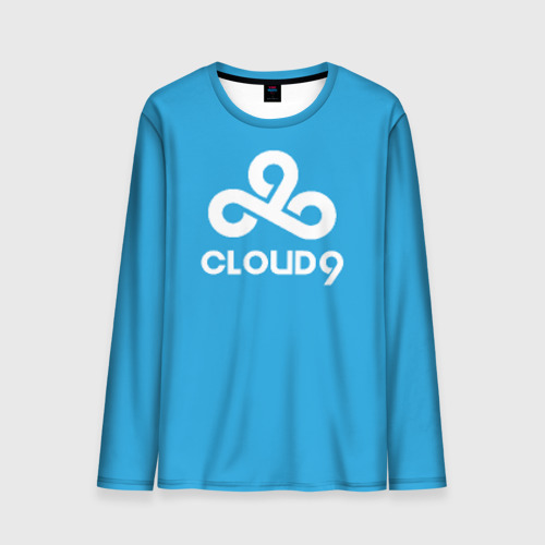 Мужской лонгслив 3D Cloud 9