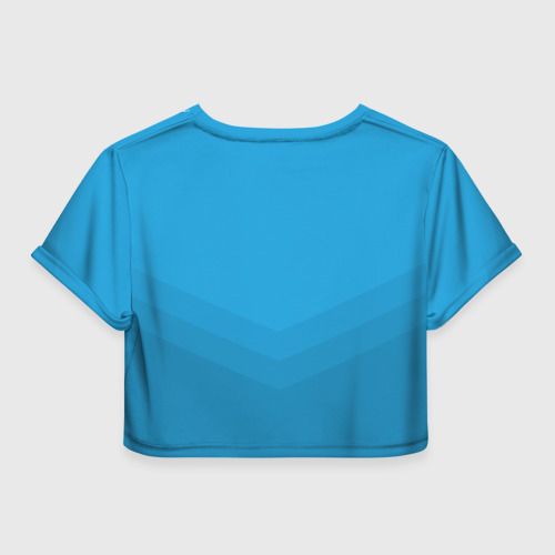 Женская футболка Crop-top 3D Cloud 9, цвет 3D печать - фото 2