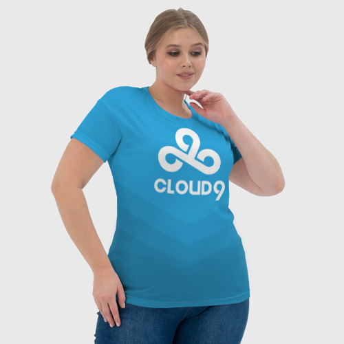 Женская футболка 3D Cloud 9, цвет 3D печать - фото 6