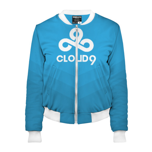 Женский бомбер 3D Cloud 9