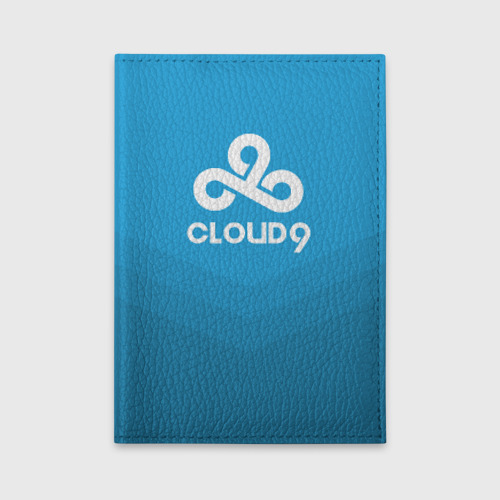 Обложка для автодокументов Cloud 9, цвет черный