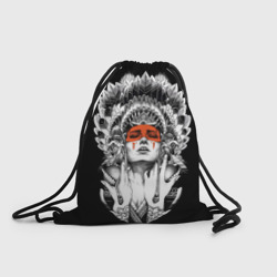 Рюкзак-мешок 3D Индейская богиня 