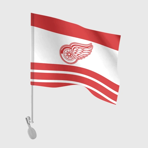 Флаг для автомобиля Detroit Red Wings
