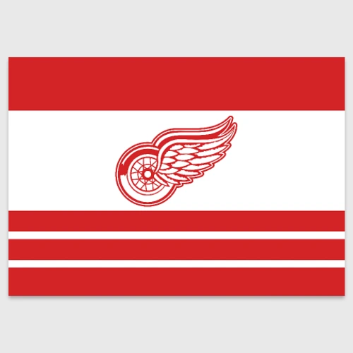 Поздравительная открытка Detroit Red Wings