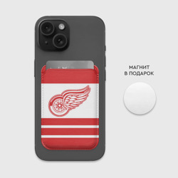 Картхолдер Magsafe магнитный Detroit Red Wings - фото 2