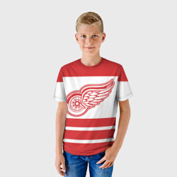 Детская футболка 3D Detroit Red Wings - фото 2