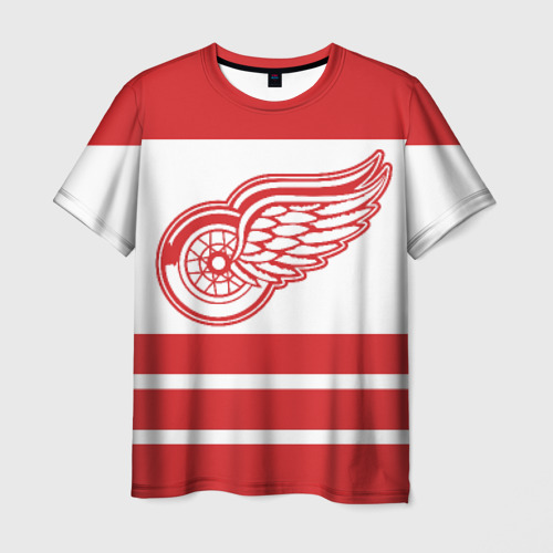 Мужская футболка 3D Detroit Red Wings