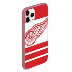 Чехол для iPhone 11 Pro матовый Detroit Red Wings - фото 2