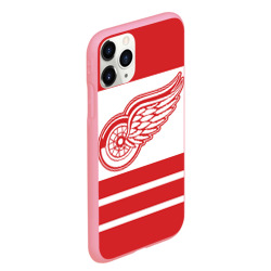 Чехол для iPhone 11 Pro Max матовый Detroit Red Wings - фото 2