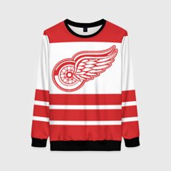 Женский свитшот 3D Detroit Red Wings