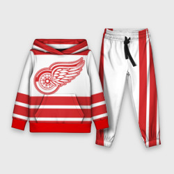 Детский костюм с толстовкой 3D Detroit Red Wings