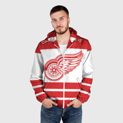 Мужская ветровка 3D Detroit Red Wings - фото 2