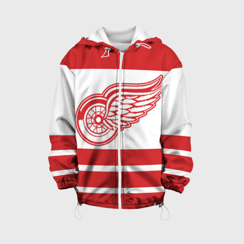 Детская куртка 3D Detroit Red Wings, цвет белый