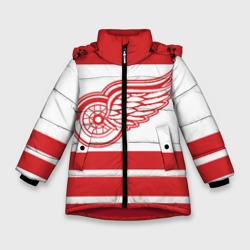 Зимняя куртка для девочек 3D Detroit Red Wings