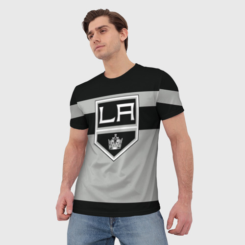 Мужская футболка 3D Los Angeles Kings - фото 3