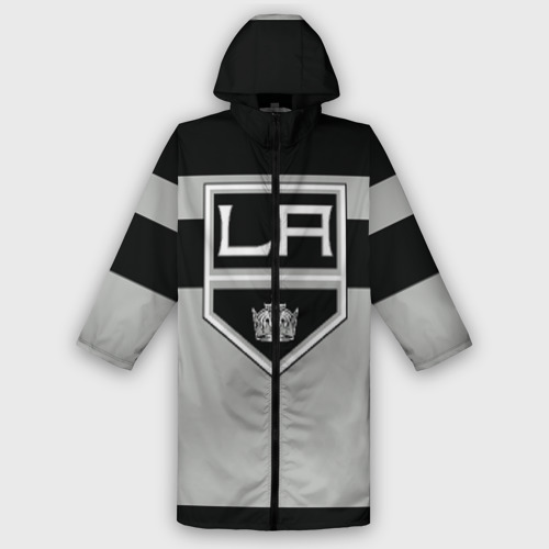 Женский дождевик 3D Los Angeles Kings, цвет белый