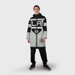 Мужской дождевик 3D Los Angeles Kings - фото 2