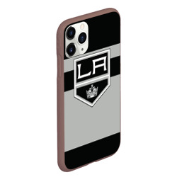 Чехол для iPhone 11 Pro Max матовый Los Angeles Kings - фото 2