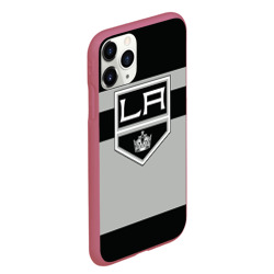 Чехол для iPhone 11 Pro Max матовый Los Angeles Kings - фото 2