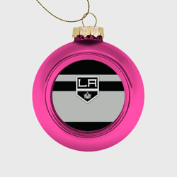 Ёлочный шар стеклянный/пластиковый Los Angeles Kings