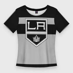 Женская футболка 3D Slim Los Angeles Kings