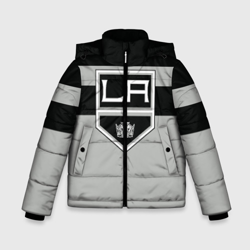 Зимняя куртка для мальчиков 3D Los Angeles Kings, цвет черный