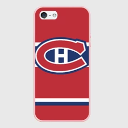 Чехол для iPhone 5/5S матовый Montreal Canadiens