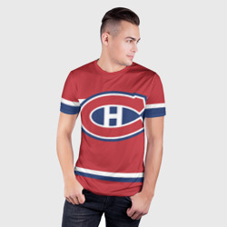 Мужская футболка 3D Slim Montreal Canadiens - фото 2