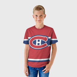 Детская футболка 3D Montreal Canadiens - фото 2