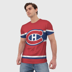 Мужская футболка 3D Montreal Canadiens - фото 2