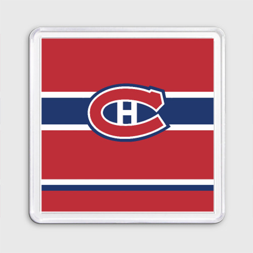 Магнит на холодильник Montreal Canadiens (55x55 мм)