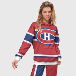 Женский костюм с толстовкой 3D Montreal Canadiens - фото 2