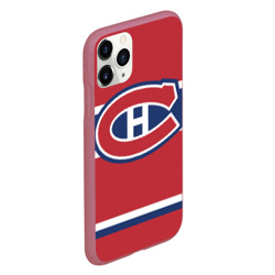 Чехол для iPhone 11 Pro матовый Montreal Canadiens - фото 2