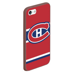 Чехол для iPhone 5/5S матовый Montreal Canadiens - фото 2