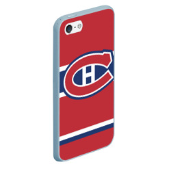 Чехол для iPhone 5/5S матовый Montreal Canadiens - фото 2