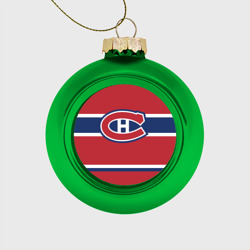 Стеклянный ёлочный шар Montreal Canadiens