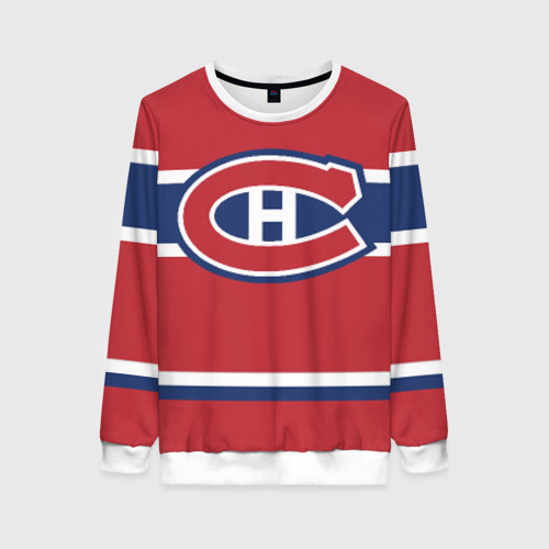 Женский свитшот 3D Montreal Canadiens, цвет 3D печать