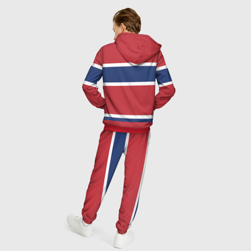 Мужской костюм 3D Montreal Canadiens, цвет красный - фото 4