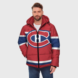 Мужская зимняя куртка 3D Montreal Canadiens - фото 2