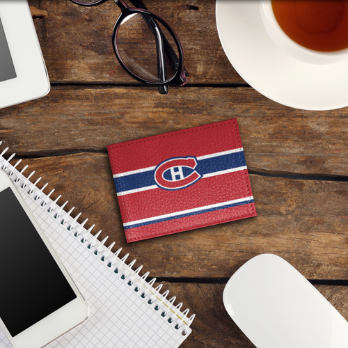 Обложка для студенческого билета Montreal Canadiens, цвет черный - фото 3