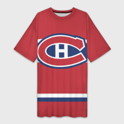 Платье-футболка 3D Montreal Canadiens