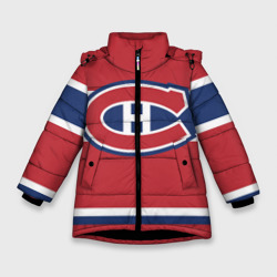 Зимняя куртка для девочек 3D Montreal Canadiens