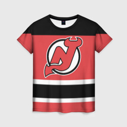 Женская футболка 3D New Jersey Devils