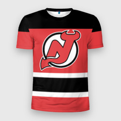 Мужская футболка 3D Slim New Jersey Devils