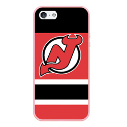 Чехол для iPhone 5/5S матовый New Jersey Devils