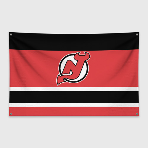 Флаг-баннер New Jersey Devils