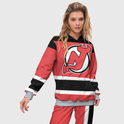 Женский костюм с толстовкой 3D New Jersey Devils - фото 2