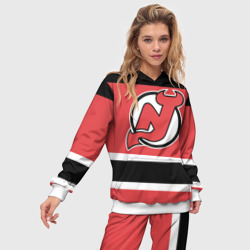 Женский костюм с толстовкой 3D New Jersey Devils - фото 2