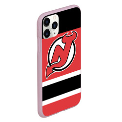 Чехол для iPhone 11 Pro матовый New Jersey Devils - фото 2