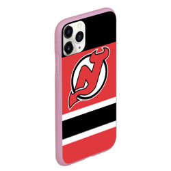 Чехол для iPhone 11 Pro Max матовый New Jersey Devils - фото 2